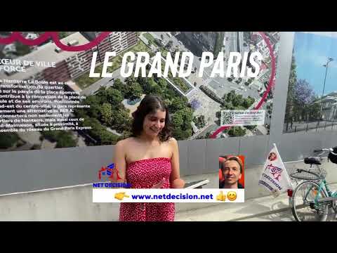 Grand Paris, place de La Baule, 92000 Nanterre, par NetDecision