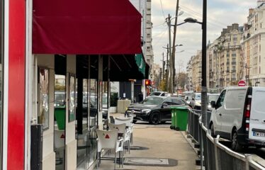 Bar café restaurant parisien bel emplacement porte maillot champ
